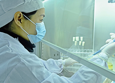 Tests microbiologiques des produits
